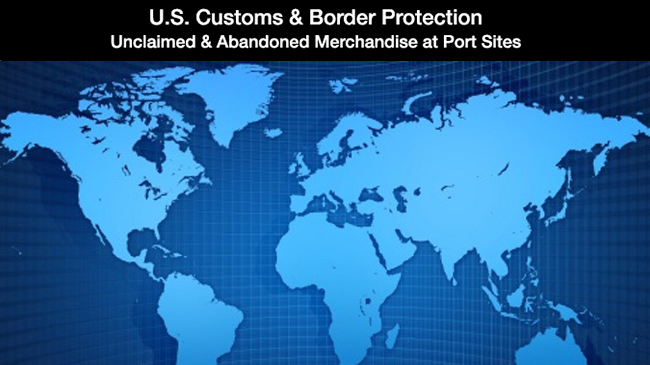 U.S. Customs GO Merchandise Online Auction (May 1-2, 2024)